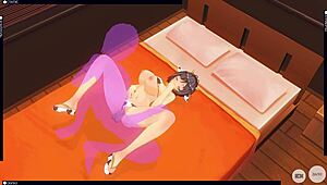 3d hentai cow costume hints at classic playful doggystyle fun