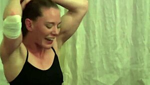 veve lane dominates fierce spandex wrestling showdown