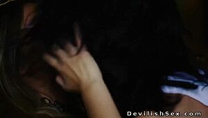 Watch this tight petite asian get her big tits slammed by huge cock