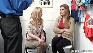 Naughty Shoplifter Ashley Lane Bent Over Hard Fucked Store Spanking Deep