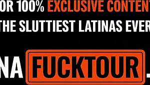 Pervy tourist pounds big booty latina teen's ass deep in pov cowgirl