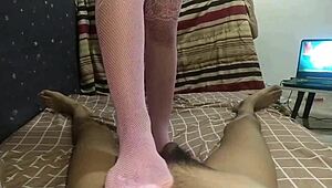 Japanese schoolgirl costume seduces husband into creampie pounding