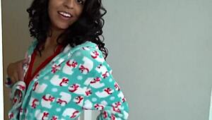 stepbrother can't resist pounding his hot 18+ stepsis petite body all night