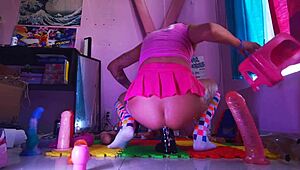 damn flaquita loves monster anal gaping!