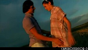 Ready for this babe's outdoor cowgirl ride and bent over doggystyle cumshot?