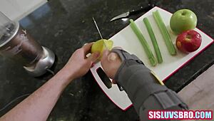 hey stepdad your ebony teen stepsucker's slurping that big cock pov