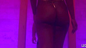 Lucidflix Damns August Skye with Big Black Cock Deepthroat Ride