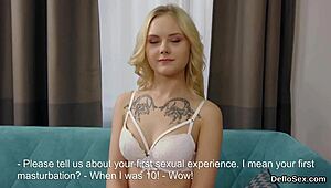 hey this tempting cute virgin fingers her pink snatch til she cums hard