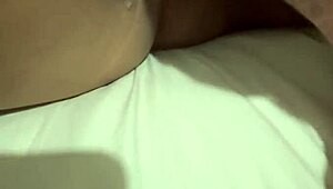 LATINA CHEATS ON SLEEPING BF WITH BIG COCK DOGGY PUSSYLICK SQUIRT ORGASM!