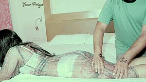 hey malkin, your desi naukar fucks you doggystyle after scolding in hindi