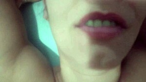 coroa milf loses virginity to young stud who creams her juicy shaved pussy