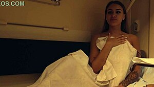 Finally smashed my friend's hot mom doggystyle quickie on train 🚂💦😈