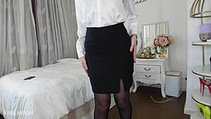 Rough pounding rips clothes off big tits brunette slut ends in swallow