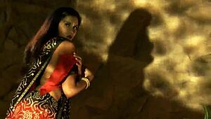 dreamy indian beauty strips teases undresses seductively