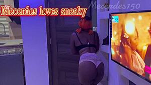 mercedes juicy pussy stretched by massive black dick