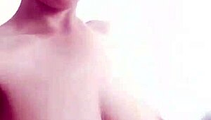 peruvian babe fingers herself wildly with horny urges