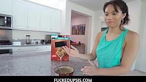 FuckedUpSis - Sorry Stepsis My Cock Slipped Right In Your Tight Hole!