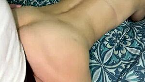 milf's petite ass pale tits beg for risky no-condom fun