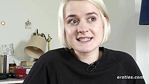 Luisa's Drenching Squirting Orgasm Explodes In Close-Up British Solo Session