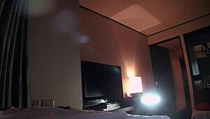 japanese mature temptress strokes feet hands then rides young stud raw