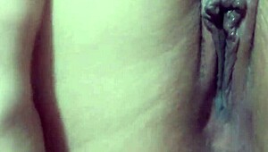 coroa milf loses virginity to young stud who creams her juicy shaved pussy