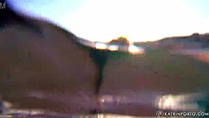 Exposing my bbw hairy bush big ass nude public beach thrill