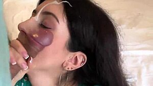 skinny czech teen loses the game and walks public streets with huge facial cum covering her cute face