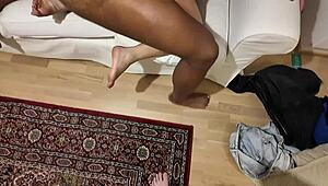 Step-Sister Craves Stepbrother's Massive BBC for Another Steamy Ride