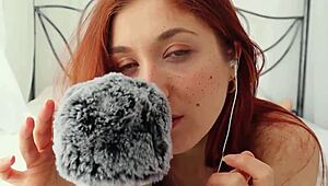 French Redhead Girlfriend ASMR JOI Dirty Talk Natural Tits Cum Instructions