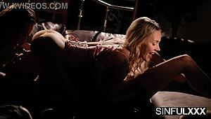 Dirty maid angie lynx sirena milano serve stanley johnson in sinful ffm threesome?