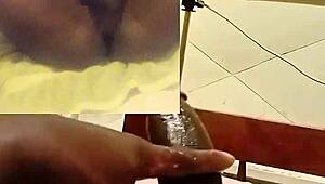 sexyjayla254 sensual ass wiggle back front big cock cumshot close-up explosion