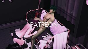 oh man i can't believe this shemale bride cheats on wedding day fucking fiance's ass with creampie before sims 4 ceremony.