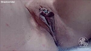 She teases with dildo in bathtub saving best orgasm for last