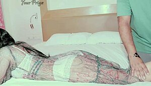 hey malkin, your desi naukar fucks you doggystyle after scolding in hindi