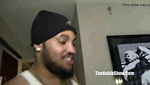 Rican Layla Perez Slobbers Juicy Dick Swallow for Cali Kastro