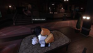 shemale femboy ass pounded halfway through the doors