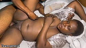 cheating chubby wife with saggy tits pounded by ebony stud in secret