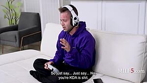 Desperate Milf Wife Instructs Incel Stepson Fucking Lingerie Slut