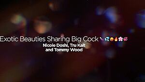 Nicole Doshi Tru Kait Slam Monster Cock