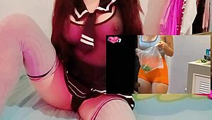 dude i just slid into this latina's cum-filled wet pussy for horny creampie cunilingus licking orgasm