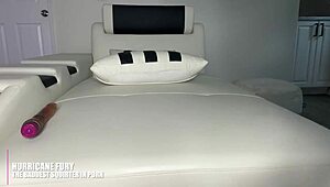 i squirt nonstop fer a full minute from my huge black pussy lips!