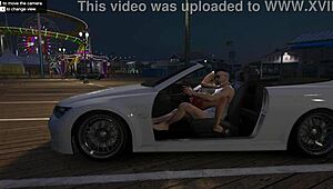 GTA 5 Banging HOT PROSTITUTE for Intense HOOKER Service Ride