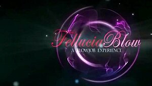 Brunette Sings Erotic Melody on Cock