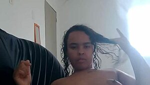 Chubby Latina Putinha Fingers Deep Pussy Masturbates to Orgasm Relax