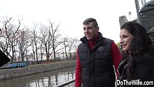 god i love makin my cuck hubby eat that bbc creampie right outta my wrecked anal hole