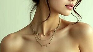 Thai beauty in lingerie feels so sexy showing off her big natural tits and cute curves