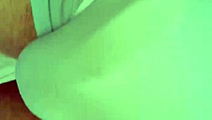 My cock throbs hard in these tight shorts outdoors