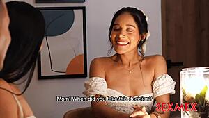 Carolina Guerrero loves stepdad quickie blowjob