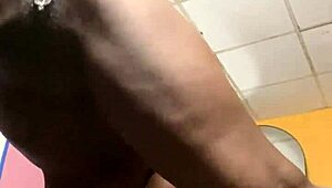 ebony beauty whispers dirty secrets while toys drip in her wet solo pussy play