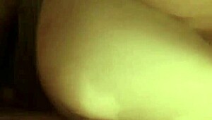 couple's big ass amateur babe rides until creampie finishes the homemade drive home